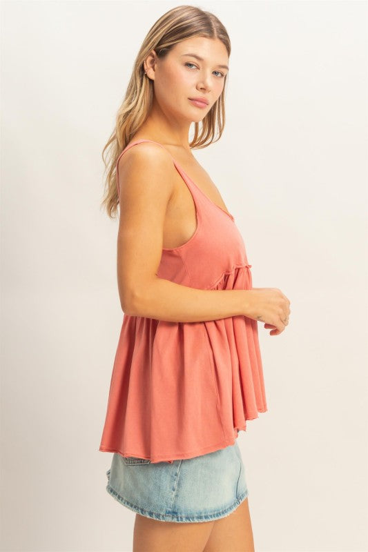 The Sunny Day Babydoll Top