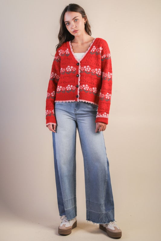 The Winter Bloom Cardigan