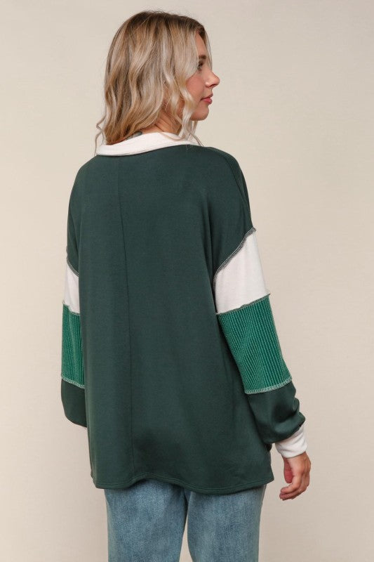 The Waverly Colorblock Pullover