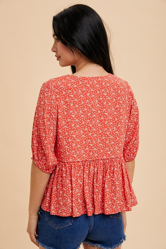 Blooming Bow Top