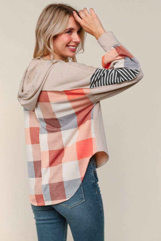 Plaid About You Hoodie