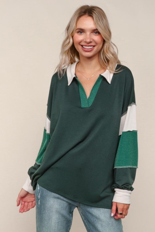 The Waverly Colorblock Pullover