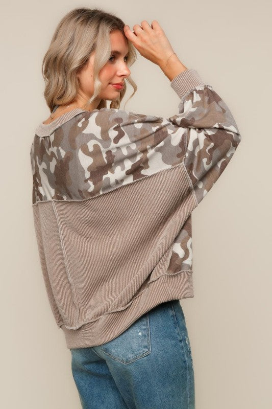 Hidden Comfort Camo Top