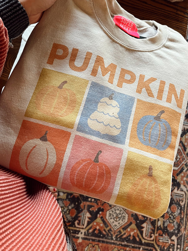 Pumpkin Everything Gallery Graphic Sweatshirt