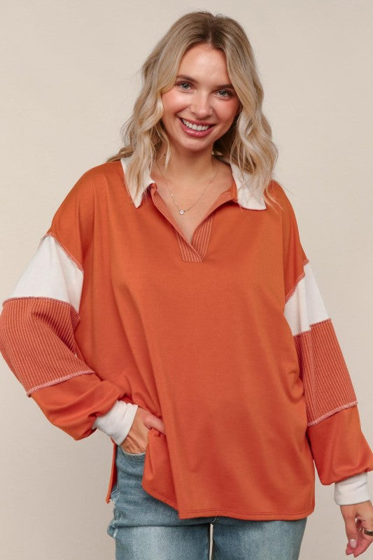 The Waverly Colorblock Pullover