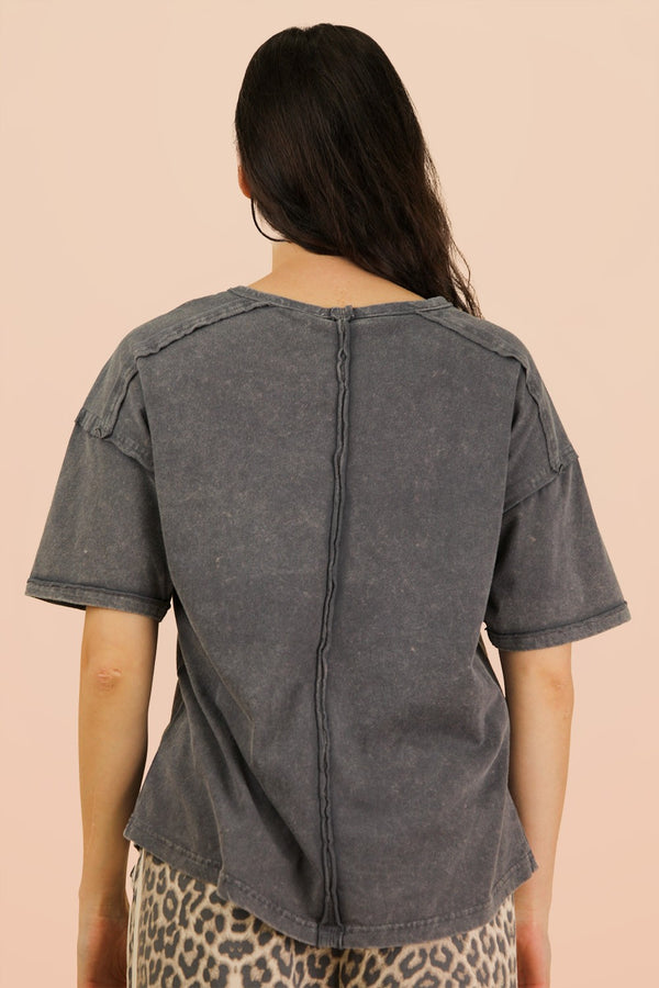 Weekend Wanderer Mineral Wash Top