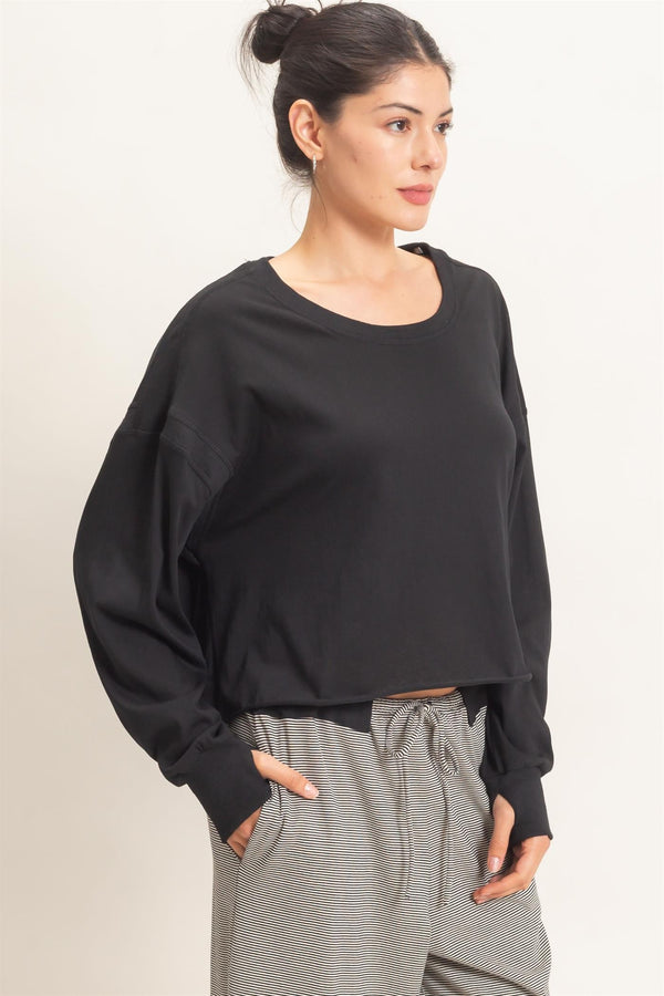 The Free Flow Top - Black