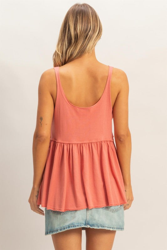 The Sunny Day Babydoll Top