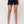 FINE LINE HIGH RISE CRISS CROSS STRETCH SHORTS